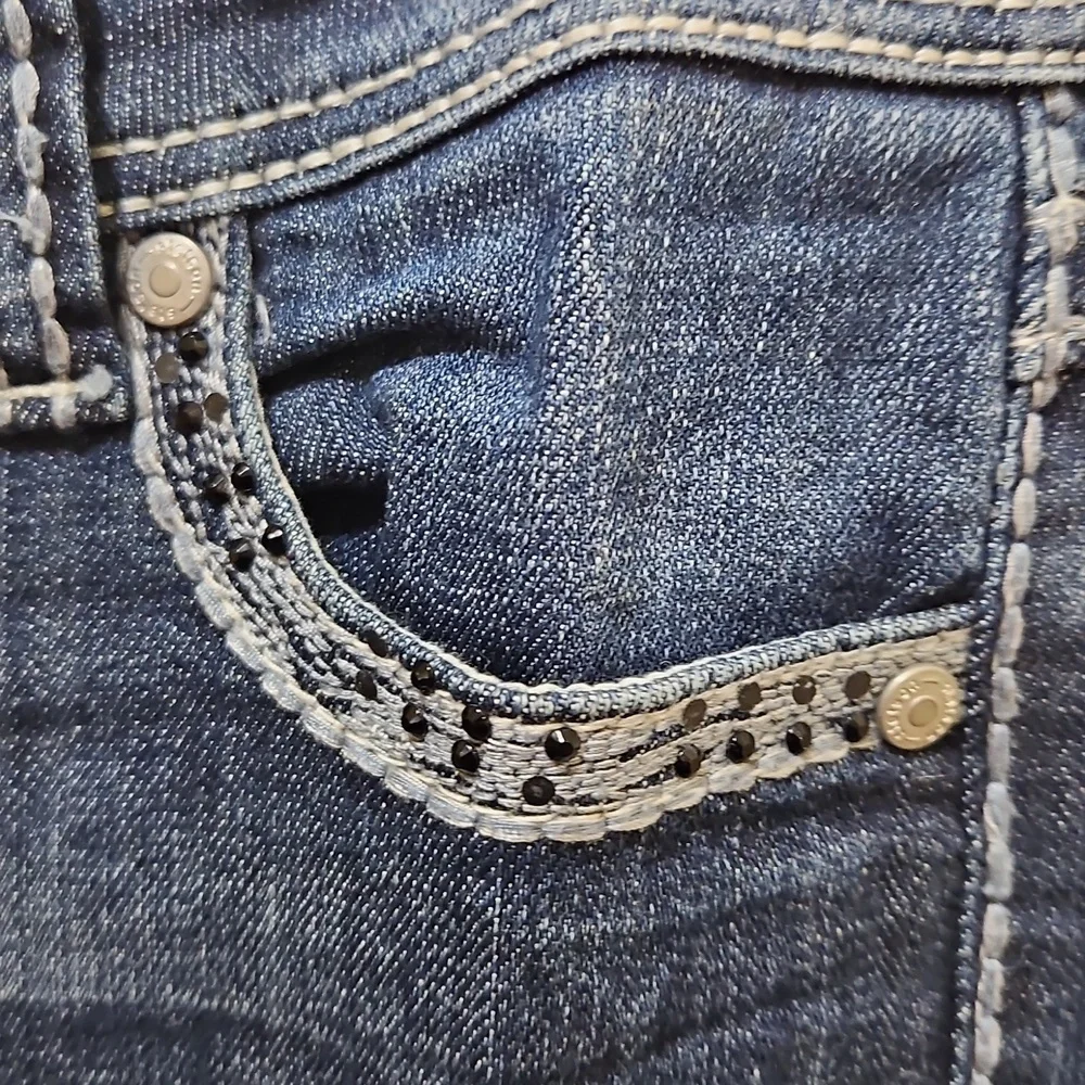 Stetson Blue Women's Jeans - Picture 4 of 9